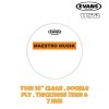 EVANS HEAD DRUM TT16G2-NEW - SIZE 16"