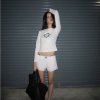 Madememum010 - Tasty / Long sleeve ( black color/white color) เสื้อครอปแขนยาว เสื้อแขนยาว