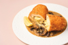 Chicken Cordon Bleu with Mushroom Sauce