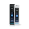 เครื่องอ่านประตู UniFi Access Reader G3 Pro สีดำและสีขาวแสดงหน้าจอสัมผัสและอินเตอร์เฟซการปลดล็อก