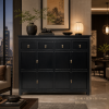 Midnight Panel Cabinet, Modern Asian Style