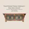 Hand-Painted Tibetan Sideboard