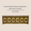 Hand-Painted Tibetan Sideboard