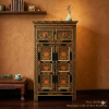 The Imperial Sovereign Hand-Painted Tibetan Cabinet