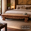 Carved Chinese Antique Daybed
