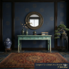 Distressed Teal Console, Shanxi-Inspired