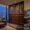Authentic Antique Anhui Lattice Wooden Partition