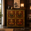 Imperial Tibetan Cabinet with Sacred Artwork