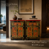 Radiant Tibet Bedside Cabinets, Hand-Painted Heritage Collection