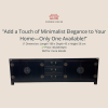 Classic Black Sideboard