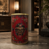 Crimson Tibet Drum, Contemporary Asian Style
