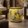 Golden Garden Drum in Chinese Classical Style