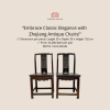 Hand-Carved Antique Chairs