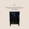 Obsidian Grandeur: Antique Shanxi Black Cabinet