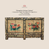Mongolian Art Antique Cabinet