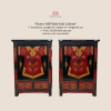 Hand-Painted Bedside Cabinets