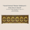 Hand Painted Tibetan Sideboard