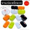 จานเปลเหลี่ยม 8.5นิ้ว / 9.5นิ้ว | พลาสติก ABS คุณภาพดี | ตกไม่แตก