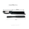 กระบอกหมูไม้ไผ่+ไม้ตัก 8 นิ้ว เมลามีน | สีดำ สีแดง