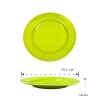 Siam Bestware | จานทรงตื้น 8 นิ้ว | เมลามีน | จานข้าว จานแบ่ง จานรอง