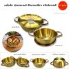 หม้อทองเหลือง สไตล์เกาหลี หม้อต้มมาม่า หม้อสุกี้