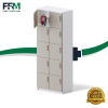 FML-1080 ล็อคเกอร์ 10 ช่อง ตู้เก็บสัมภาระสำหรับ โรงพยาบาล