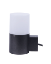โคมไฟติดผนัง-ภายนอก แก้วเหลี่ยม-ดำ/ E27 x 1 / SL-11-4020W/BK