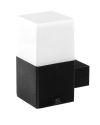 โคมไฟติดผนัง-ภายนอก แก้วกลม-ดำ/ E27 x 1 / SL-11-4043W/BK