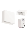 โคมไฟติดผนัง-ปรับมุมแสงได้ สีขาว / LED 3w-ww / SLP-10-TER-12-3W30-WWH