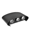 โคมไฟติดผนัง สีดำ / ส่องขึ้นลง / LED 5.5w/ww / SL-10-TER-06-3P-W5.5W30-WBK