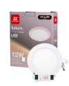 โคมดาวไลท์-พาแนลกลม 12w /WW / SLP-6-SATURN-W-12W30K