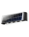 โคมไฟติดผนังโซล่าเซลล์ทรงเหลี่ยม 4Wx2 3000K /ภายนอก/ SLP-10-SOLARWALL 8W30K-WASH