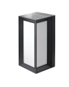 โคมไฟติดผนังโซล่าเซลล์ทรงเหลี่ยม 8W /ภายนอก/ SLP-10-SOLARWALL 8W3CCT-RE1
