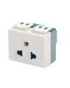 เต้ารับกราวเดี่ยว ช้าง/ขาว/ใหม่ PCH-903 N