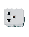 เต้ารับกราวเดี่ยว พานา/ขาว/WIDE-Series WEG1191K