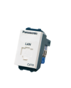 เต้ารับคอมฯ CAT6 พานา/ขาว/WIDE-Series WEG24886