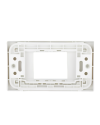 หน้ากาก 2 ช่องกลาง พานา/ขาว/WIDE-Series WEG68029WK