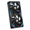 NZXT FAN CASE F240X RGB 240MM SINGLE FRAME BLACK