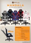 GAMING CHAIR NEOLUTION E-SPORT MANDALA V.2 PURPLE/GREY/RED