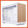 CASE LIAN LI A3-mATX GLASS PANEL EDITION WOODEN WHITE