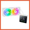 CPU LIQUID COOLING THERMALTAKE TH240-S V3 ARGB SNOW (CL-W471-PL12SW-A)