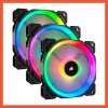 CORSAIR FAN CASE LL120 RGB BLACK PACK 3
