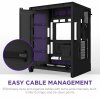 CASE NZXT H9 FLOW RGB (2025) BLACK : CM-H92FB-R1