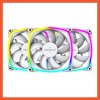 MONTECH FAN CASE AX120 PWM - PACK 3 WITH FAN HUB (WHITE)