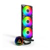 CPU LIQUID COOLING MONTECH LIGHTFLOW 360 ARGB BLACK