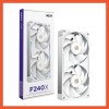 NZXT FAN CASE F240X RGB 240MM SINGLE FRAME WHITE