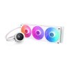 CPU LIQUID COOLING NZXT KRAKEN PLUS 360 RGB WHITE (RL-KR360-W2)