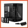 CASE HYTE Y60 WITH 3 FANS AND RISER VERTICAL GPU MOUNT