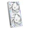 NZXT FAN CASE F240X RGB 240MM SINGLE FRAME WHITE