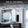 CASE CORSAIR FRAME 4500X LX-R RGB WHITE (CC-9011317-WW)